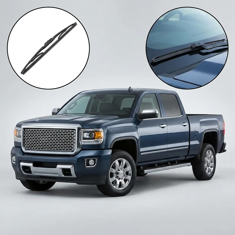 Driver Side Wiper Blade for GMC Sierra 2500 HD (2001 - 2025) - 1
